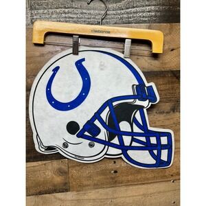 Indianapolis Colts NFL Football Helmet‎ Felt Pennant Wall Decor Tag Express